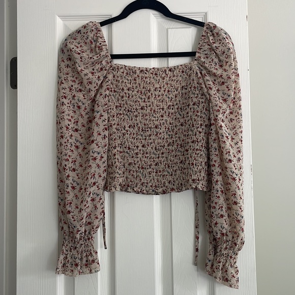 Floral long sleeve blouse - Picture 2 of 3